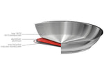 Poêle Cristel Strate Fixe en acier inox 18/10