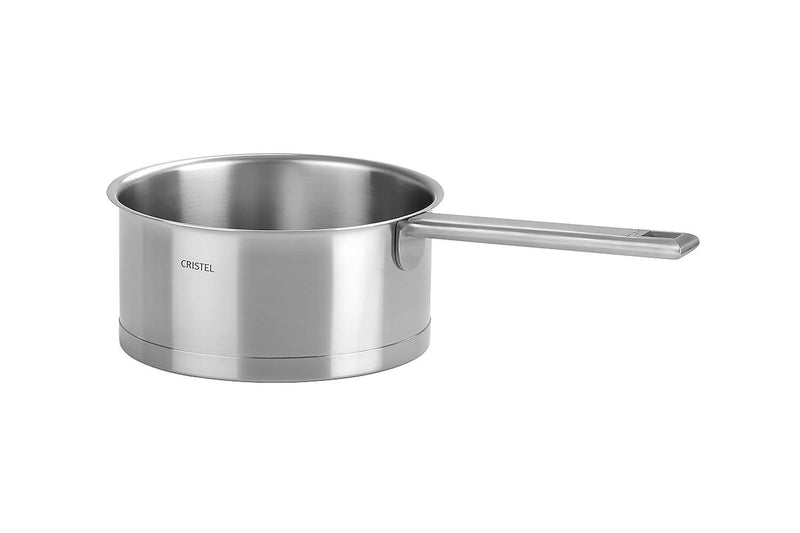 Casserole Cristel Strate Fixe en acier inox 18/10 - 14cm
