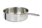 Sauteuse Cristel Castel'Pro en acier inoxydable 18/10 5 ply - 24cm
