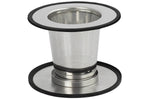 Filtre à thé Cristel dévissable et diamètre adaptable en inox