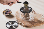 Filtre à thé Cristel dévissable et diamètre adaptable en inox