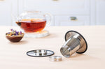 Filtre à thé Cristel dévissable et diamètre adaptable en inox