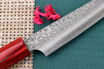 Couteau universel japonais artisanal Kei Kobayashi SG2 Damas Heptagone 15cm