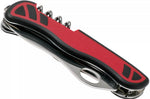 Couteau suisse Victorinox Forester M Grip rouge et noir bi-matière 111mm 10 fonctions