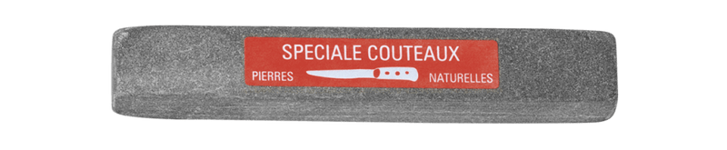 Pierre à affûter naturelle des Pyrénées SPECIALE COUTEAUX 16cm