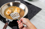 Spatule ajourée Cristel POC en acier inoxydable