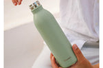 Bouteille isotherme Qwetch Active inox recyclé 1000ml – 4 coloris - Vert tilleul