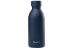 Bouteille isotherme Qwetch Icon inox recyclé 500ml – 10 coloris - Bleu nuit