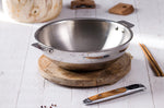 Wok Cristel Casteline amovible en inox 3 plis
