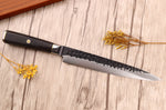 Couteau sujihiki 20cm Fukito Ébène Damas VG10