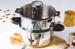 Cuiseur Cristel Biome diamètre 24cm cuisson saine - Noir