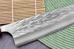 Couteau de chef japonais artisanal Yu Kurosaki Sasame acier cobalt 24cm