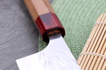 Couteau de chef japonais artisanal Yu Kurosaki Sasame acier cobalt 24cm