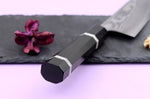 Couteau bunka 16,5cm japonais artisanal Yuzo Kanko Damas SG2
