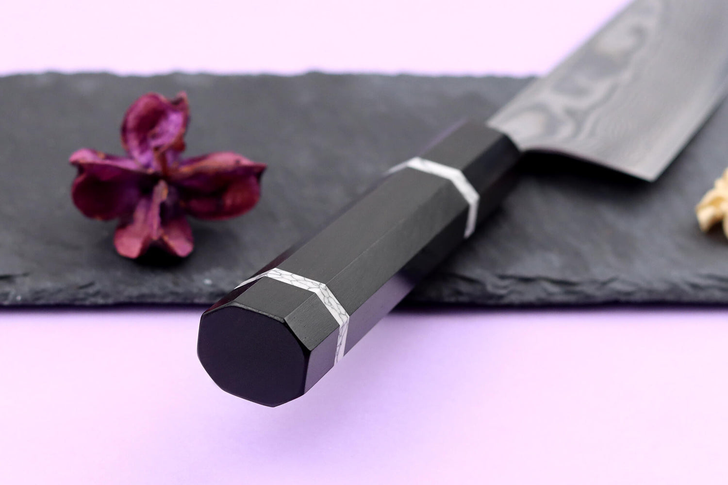 Couteau bunka 16,5cm japonais artisanal Yuzo Kanko Damas SG2