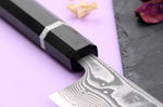 Couteau bunka 16,5cm japonais artisanal Yuzo Kanko Damas SG2