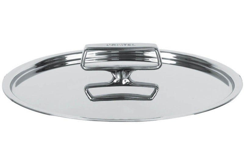 Couvercle Cristel Castel'Pro brillant en acier inoxydable 18/10