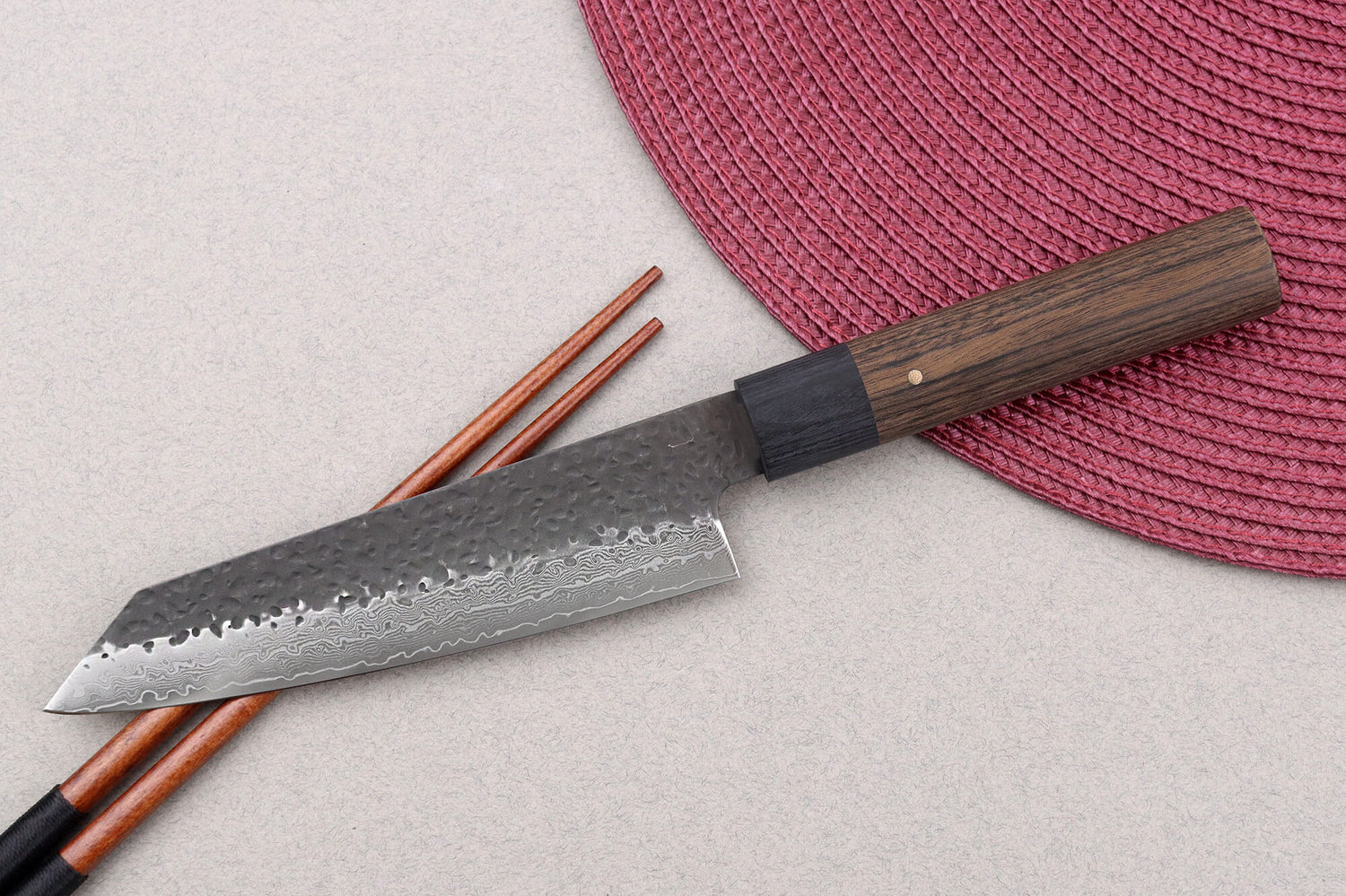 Couteau bunka 14,5cm japonais Shizu Hamono Gen VG10 damas