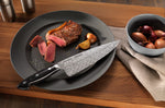 Couteau de chef japonais Zwilling Kramer Euro Stainless 20cm damassé manche en micarta