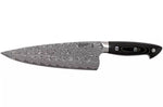 Couteau de chef japonais Zwilling Kramer Euro Stainless 20cm damassé manche en micarta