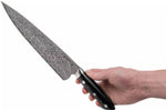 Couteau de chef japonais Zwilling Kramer Euro Stainless 26cm damassé manche en micarta