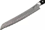 Couteau à pain japonais Zwilling Kramer Euro Stainless 26cm damassé manche en micarta