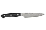 Couteau universel japonais Zwilling Kramer Euro Stainless 12cm damassé manche en micarta