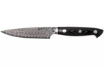 Couteau universel japonais Zwilling Kramer Euro Stainless 12cm damassé manche en micarta