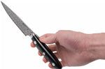 Couteau universel japonais Zwilling Kramer Euro Stainless 12cm damassé manche en micarta
