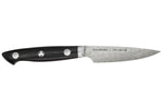 Couteau d'office japonais Zwilling Kramer Euro Stainless 9cm damassé manche en micarta