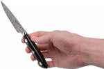 Couteau d'office japonais Zwilling Kramer Euro Stainless 9cm damassé manche en micarta