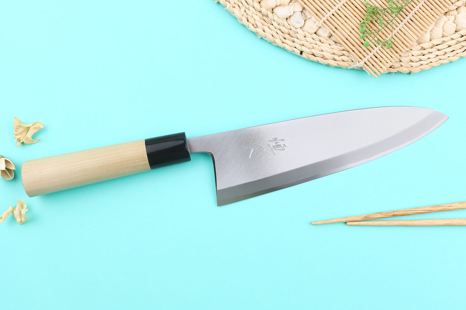 Couteau deba 21cm japonais artisanal Tsunehisa WS2