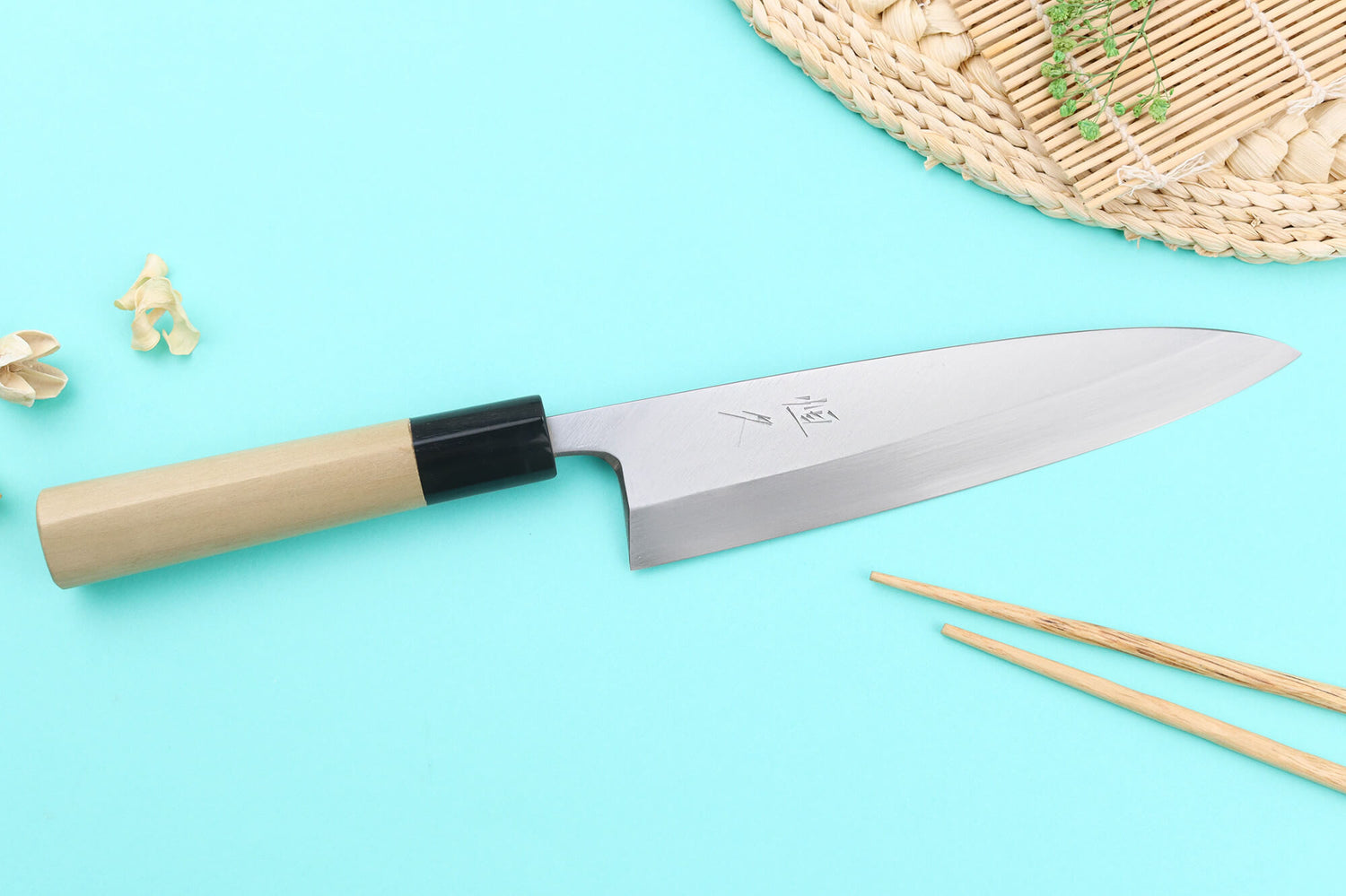 Couteau mioroshi deba 18cm japonais artisanal Tsunehisa WS2