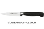 Mallette de voyage Zwilling Four Star 3 couteaux + 3 accessoires
