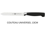 Mallette de voyage Zwilling Four Star 3 couteaux + 3 accessoires
