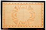 Toile pâtissière graduée Silpat en silicone et toile de verre 58,5x38,5cm