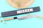 Couteau yanagiba 27cm japonais artisanal Tsunehisa WS2