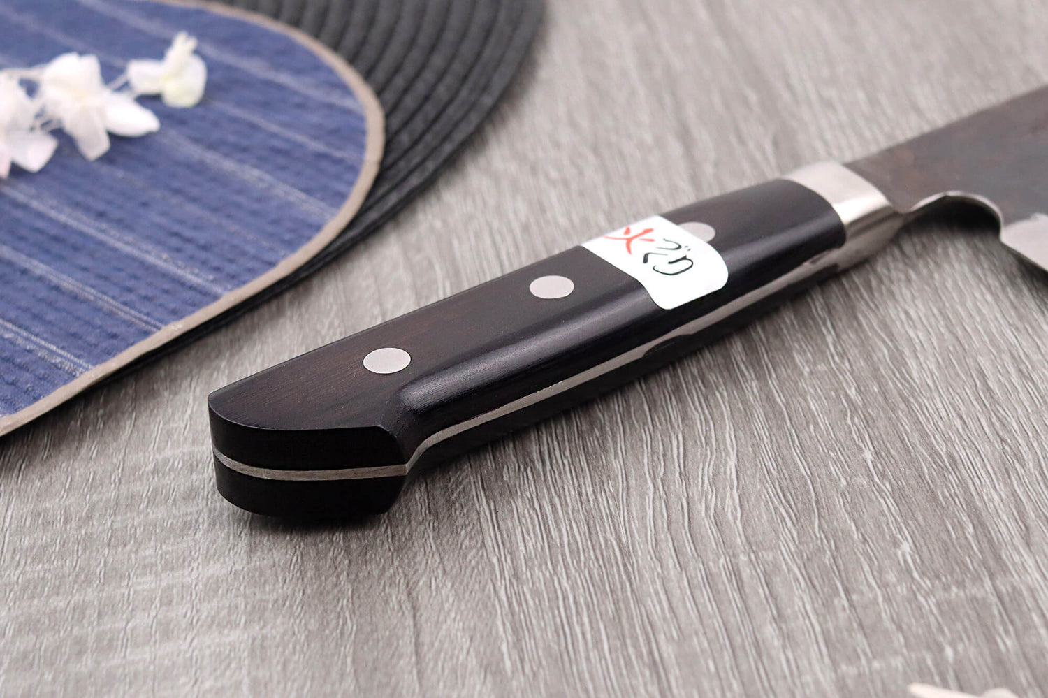 Couteau santoku 18cm japonais artisanal Fujiwara Denka