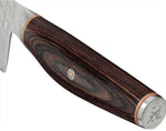Couteau universel japonais Miyabi 6000MCT lame martelée 13cm + manche en Pakka