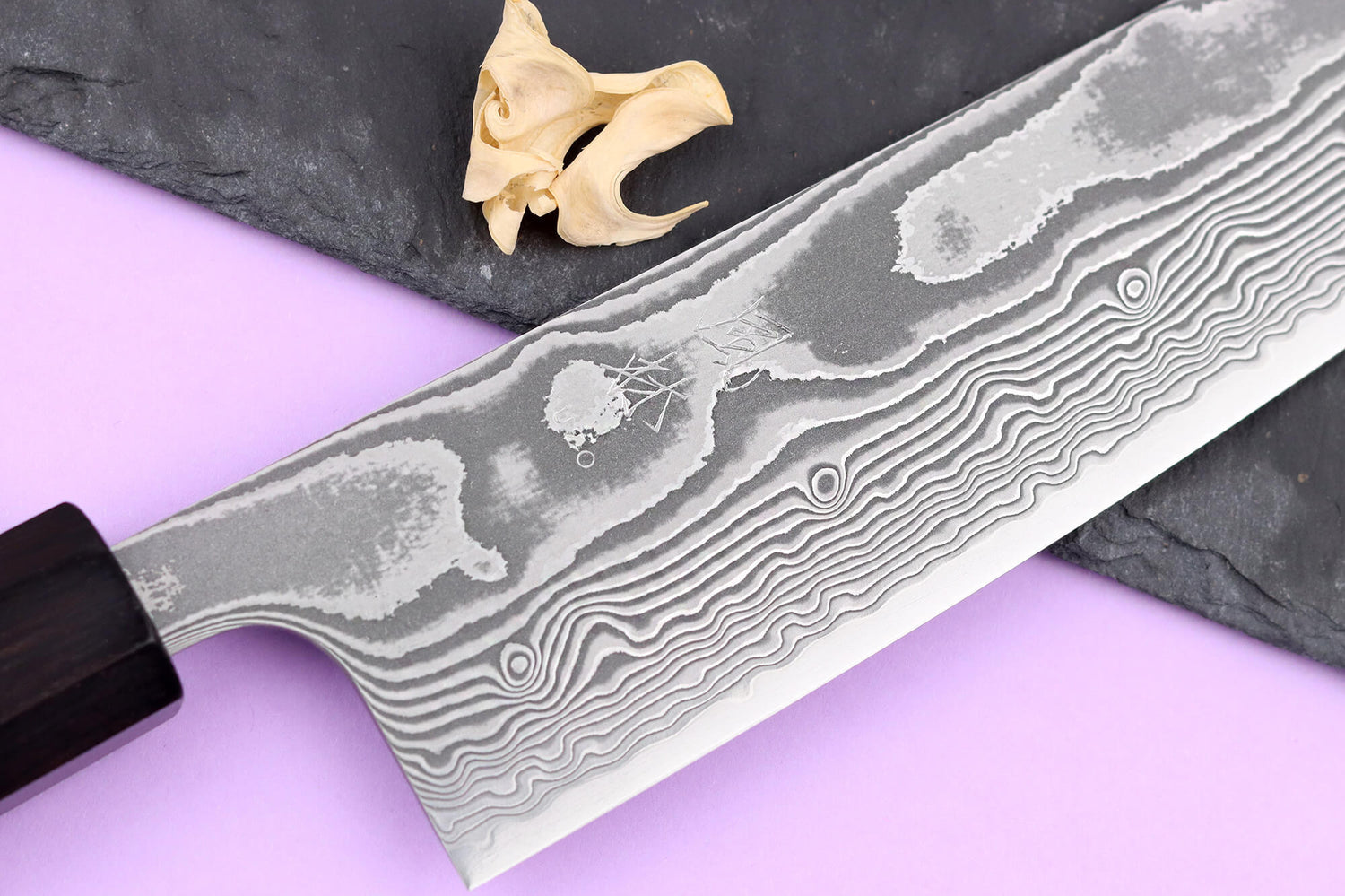 Couteau de chef kiritsuke 21cm japonais artisanal Yuzo Kanko Damas SG2