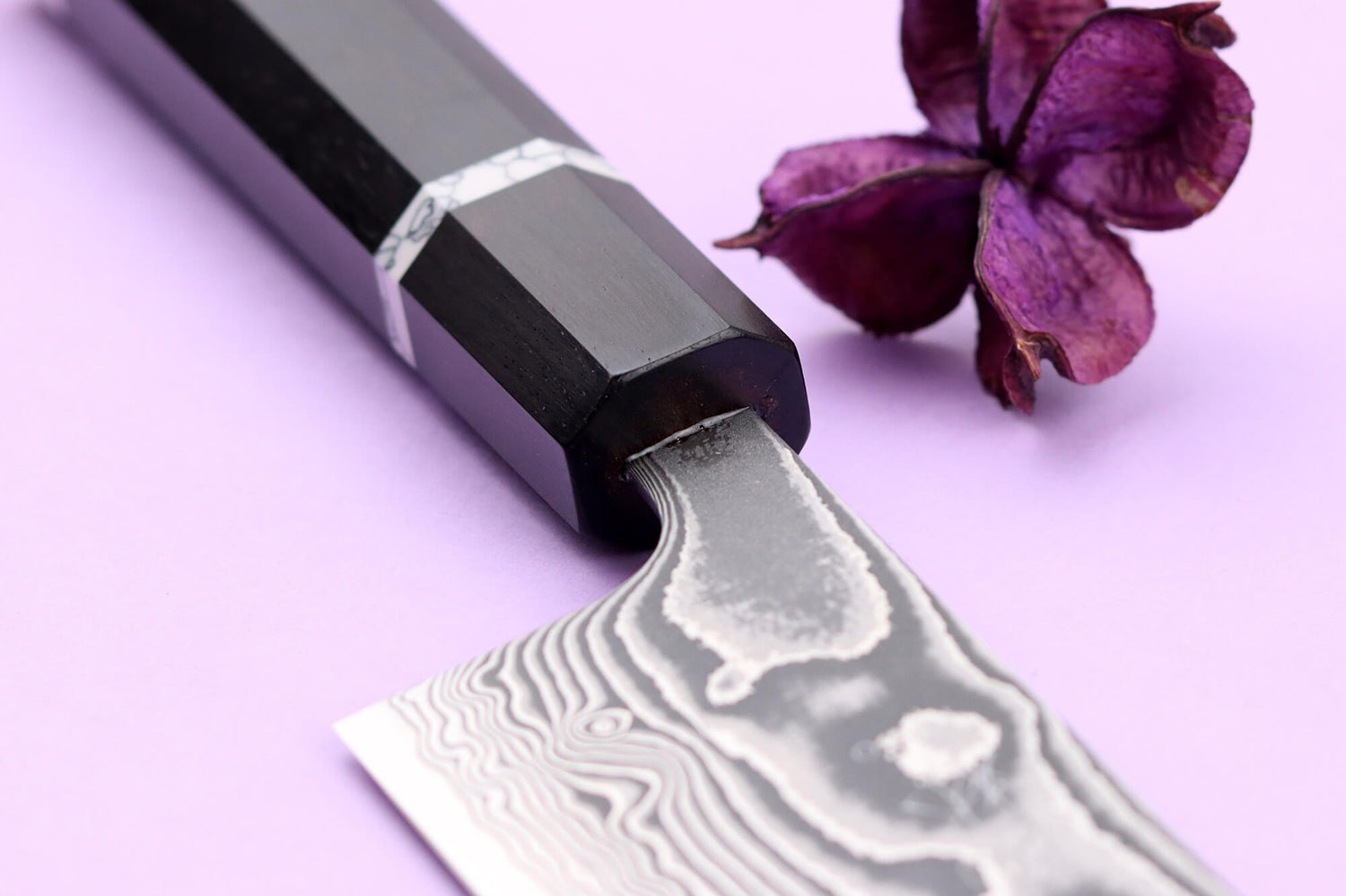 Couteau de chef kiritsuke 21cm japonais artisanal Yuzo Kanko Damas SG2