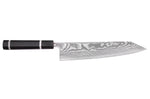 Couteau de chef kiritsuke 24cm japonais artisanal Yuzo Kanko Damas SG2