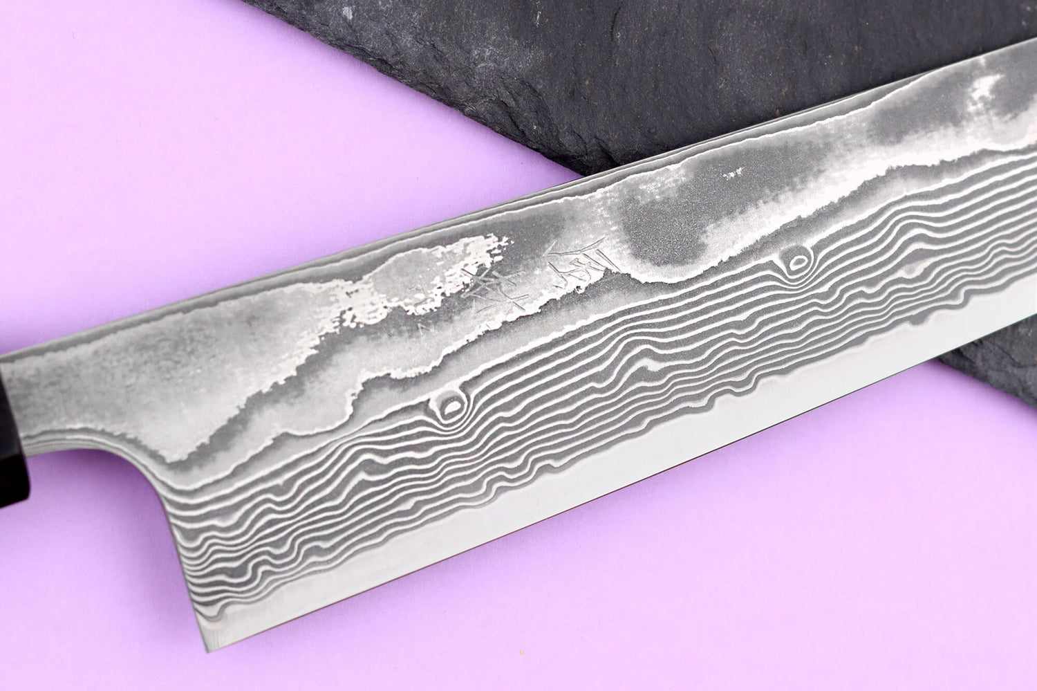 Couteau sujihiki kiritsuke 24cm japonais artisanal Yuzo Kanko Damas SG2