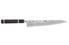 Couteau sujihiki kiritsuke 27cm japonais artisanal Yuzo Kanko Damas SG2