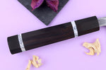 Couteau santoku 16,5cm japonais artisanal Yuzo Kanko Damas SG2
