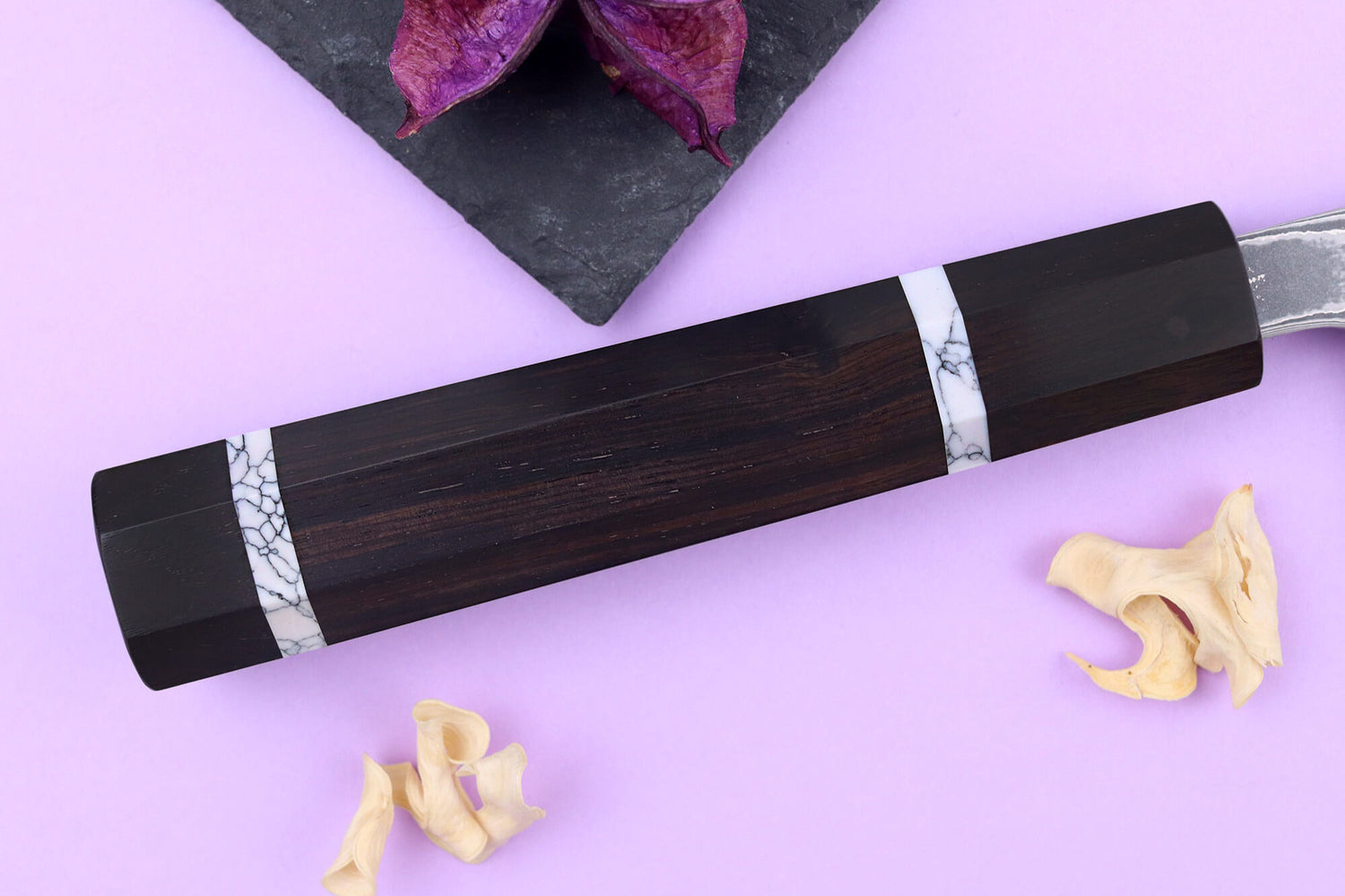 Couteau santoku 16,5cm japonais artisanal Yuzo Kanko Damas SG2