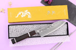 Couteau santoku 16,5cm japonais artisanal Yuzo Kanko Damas SG2