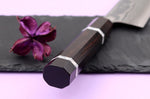 Couteau santoku 16,5cm japonais artisanal Yuzo Kanko Damas SG2