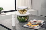 Set de démarrage Zwilling Fresh & Save 9 pièces 1 pompe à vide + 2 bols en verre M/L + 4 sacs S/M