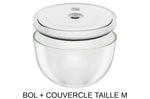 Set de démarrage Zwilling Fresh & Save 9 pièces 1 pompe à vide + 2 bols en verre M/L + 4 sacs S/M